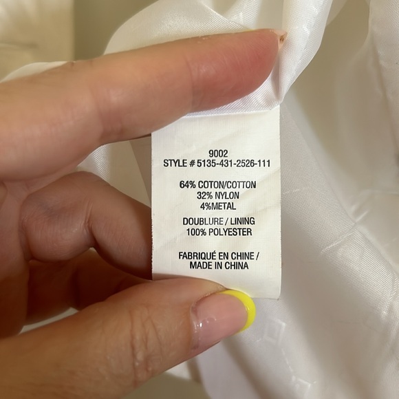 Lightweight White Jacket/Blazer - Picture 7 of 8